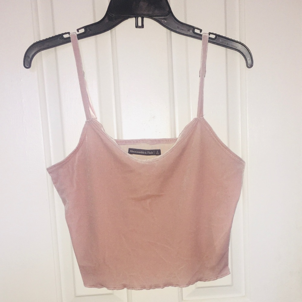 Abercrombie & Fitch Velvet Crop Tank
